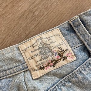 CHIC! Ralph Lauren patched boyfriend jean sz. 4/27